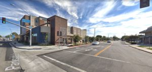 Street Corner of Bella Terra and Parkside